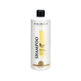 Shampooing pour chien et chat poils mi-longs banane iv san bernard 500 ml