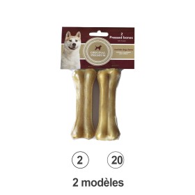 friandises pour chien os pressés Les Filous disponibles en 2 contenances
