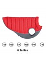 doudoune pour chien réversible rouge orange red dingo