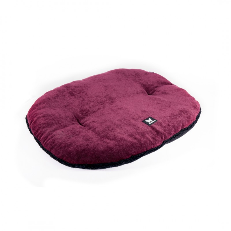 coussin violet collection élégante pour chien martin sellier