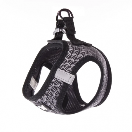 harnais pour chien éventail noir mesh  martin sellier