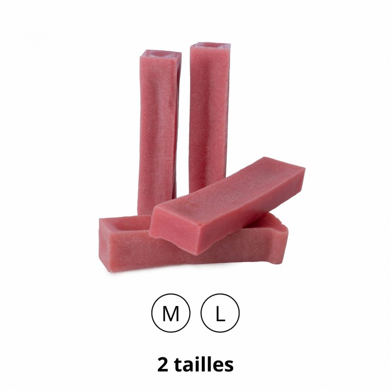 friandise pour chien fromage cheese treat fraise Doogy disponible en 2 tailles