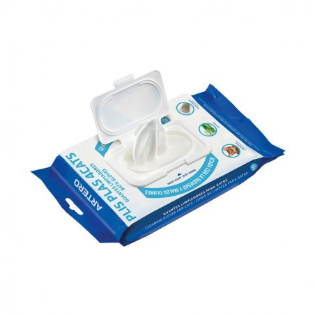 gants de toilettage pour chat plis plas 4 cats artero