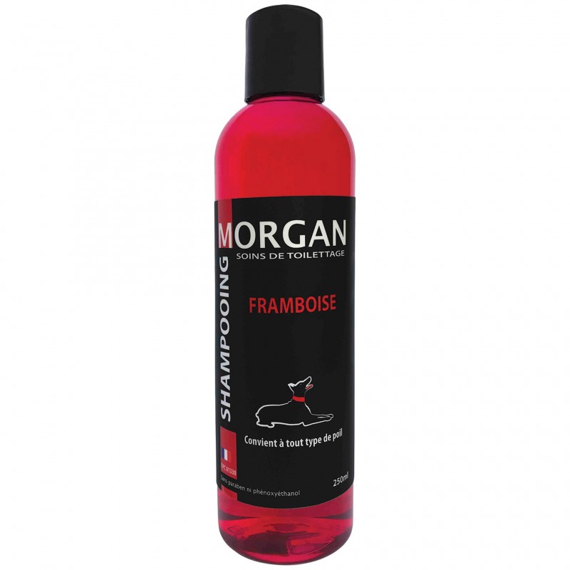 shampooing pour chien framboise morgan