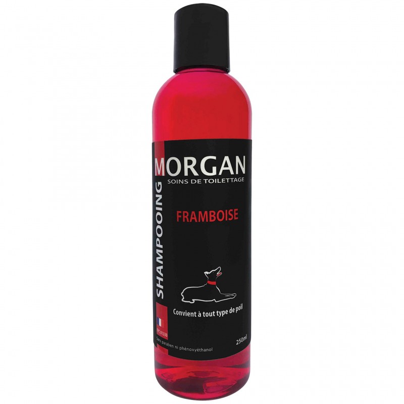 shampooing framboise pour chien morgan