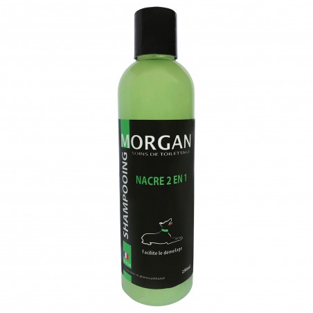 shampooing pour chien nacre 2 en 1 morgan