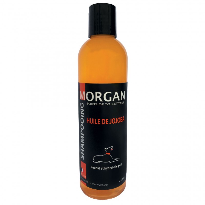 shampooing pour chien huile de jojoba  morgan