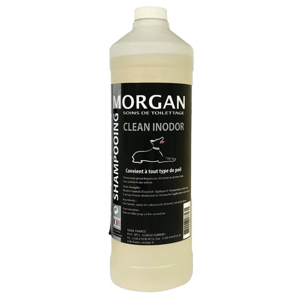 shampooing pour chien clean inodor morgan 1L