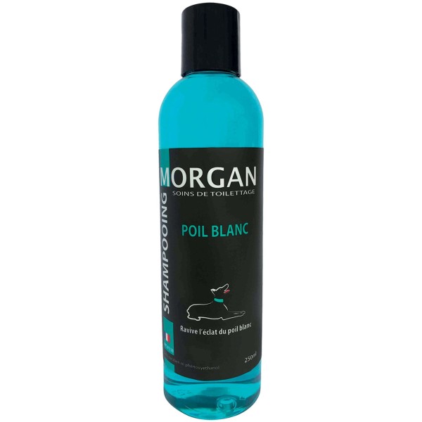shampooing pour chien poil blanc morgan 250 ml