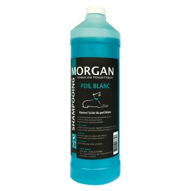 shampooing pour chien poil blanc morgan 1L