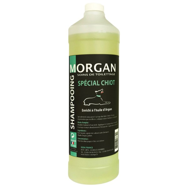 shampooing spécial chiot morgan 1L