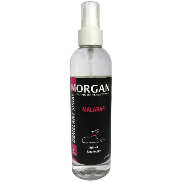 spray pour chien démêlant senteur malabar  morgan 250 ml