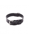 collier pour chien en cuir noir collection 499 martin sellier