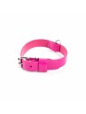 collier pour chien en cuir rose collection 499 MARTIN SELLIER