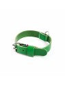 collier pour chien en cuir vert collection 499 martin sellier