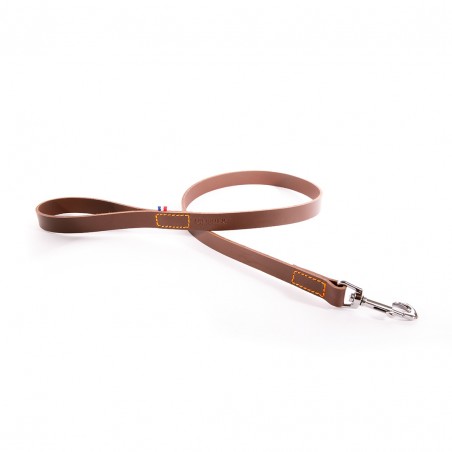 laisse pour chien en cuir marron collection 499 martin sellier