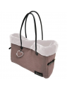 sac transport chien beige chic collection mystic dream martin sellier