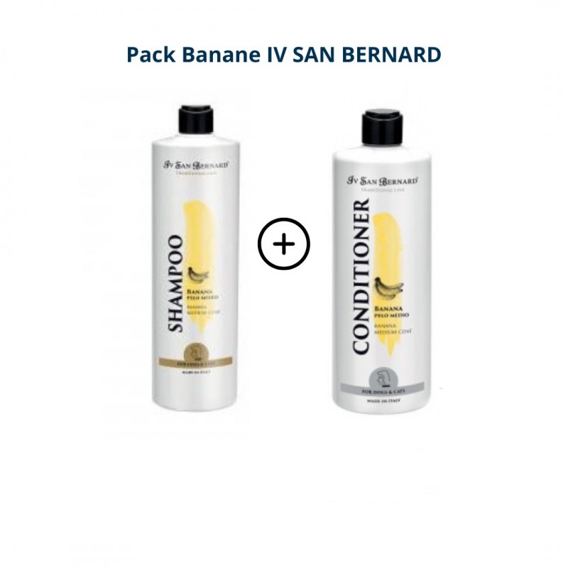 pack chat poils mi-longs banane iv san bernard