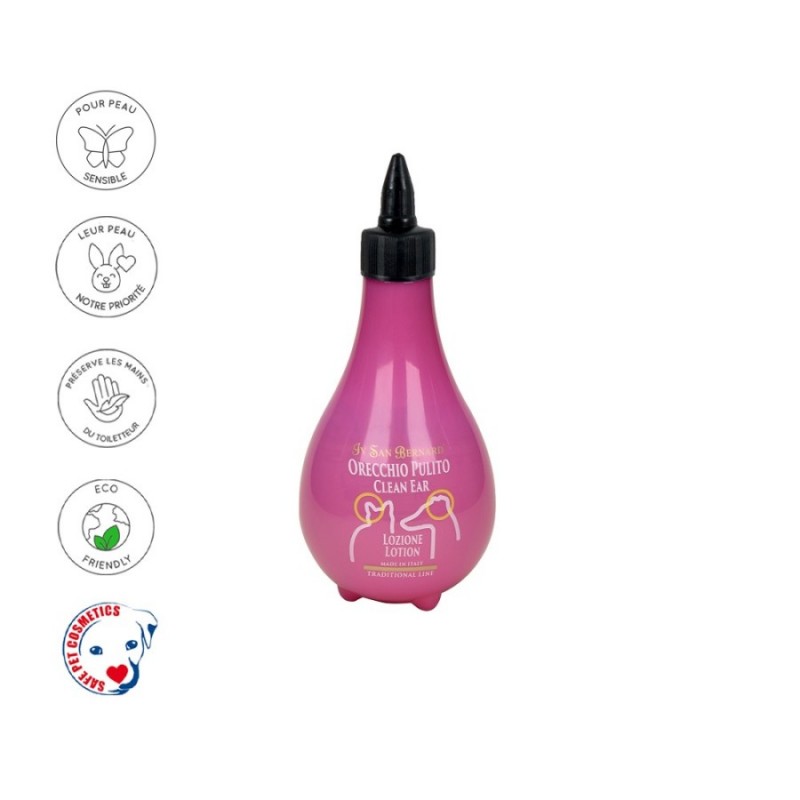 Lotion oreilles pour chien iv san bernard