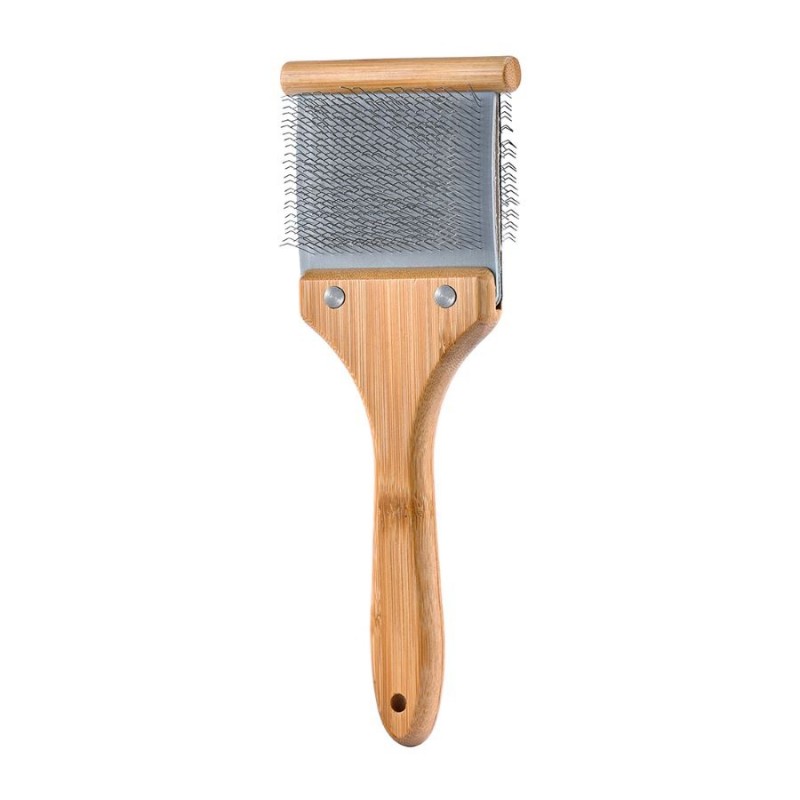 carde double pour chat à tête flexible Artero picots fins