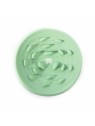 gamelle pour chat anti glouton silicone verte martin sellier
