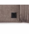 sofa pour chat beige collection royale martin sellier en velours à fines rayures