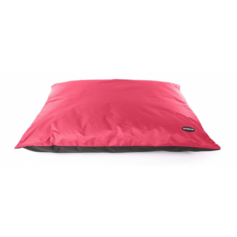 Coussin chien Waterproof Cerise/Noir Collection Domino Martin Sellier