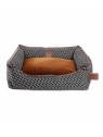corbeille pour chat marron collection avenue montaigne martin sellier