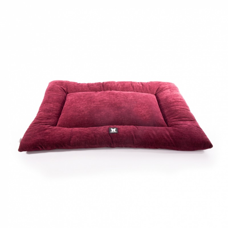 tapis chien plat violet collection Élégante martin sellier