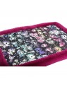 détails du motif du tapis pour chat rainbow party le tapis rouge paris
