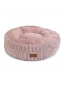 coussin chien rose velours côtelé designed by lotte