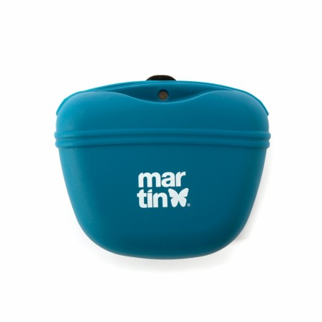 pochette friandises chien bleue en silicone MARTIN SELLIER