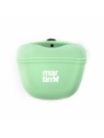 pochette à friandises chien verte en silicone martin sellier