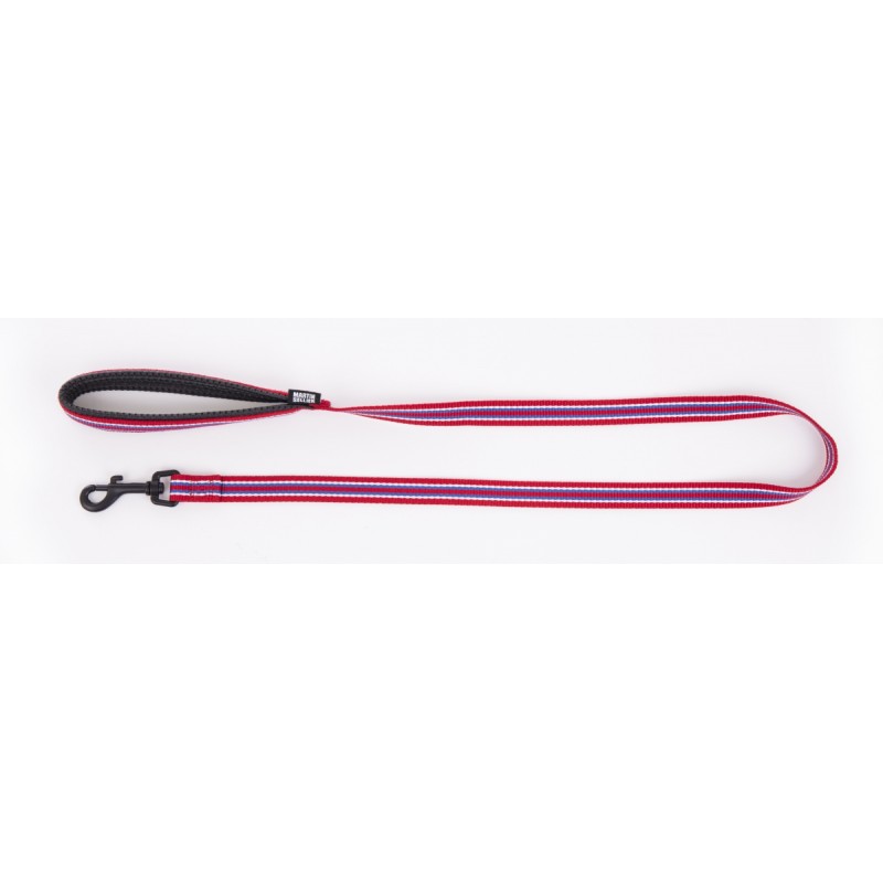 Laisse chien trio rouge MARTIN SELLIER