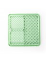 tapis de léchage chat vert silicone trio martin sellier